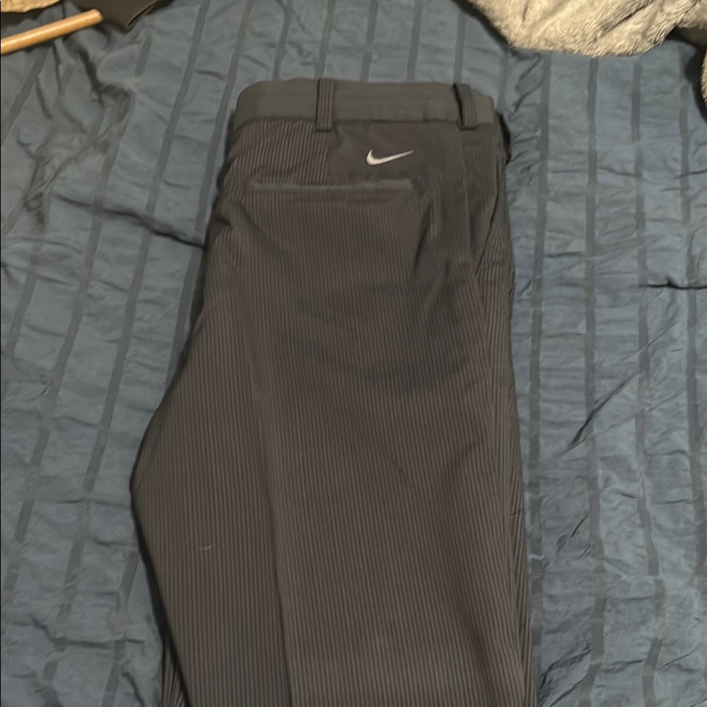 Nike Black  golf Pinstripe Pants